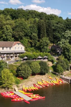 Bootsfahrt auf der Creuse