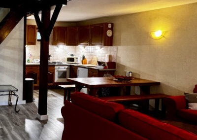 Gite la Grange rustique, Wohnbereich