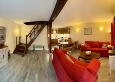 Gite la Grange rustique, Wohnbereich