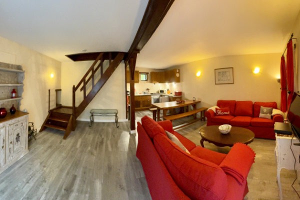 Gite la Grange rustique, Wohnbereich