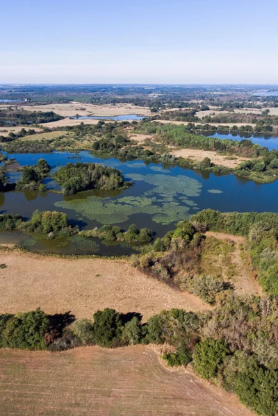 Naturpark Brenne Luftaufnahme